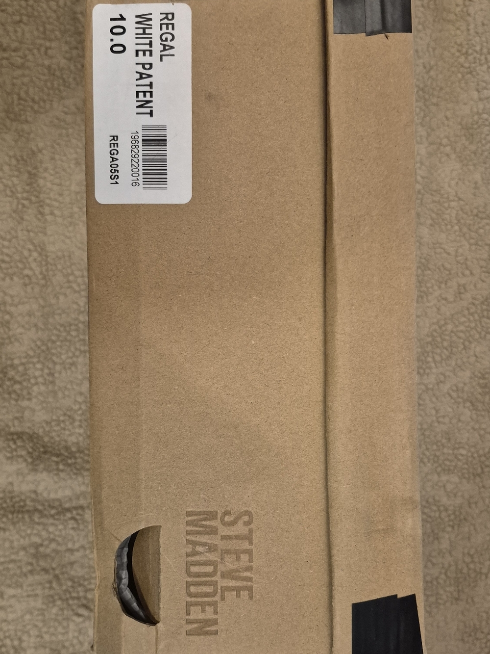 Steve Madden Regal White Patent Platform Loafers Womens Size 10 Chunky Lug Sole - Picture 6 of 6